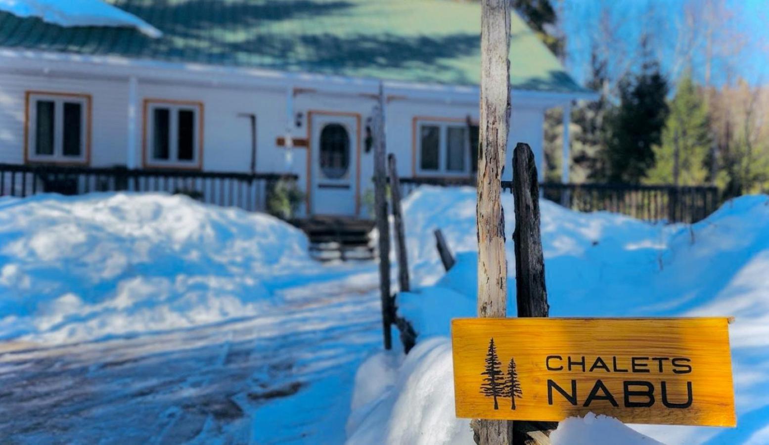 Chalet Nabu L'Ours - Riviere - Billard Сен-Алексис-де-Мон Екстериор снимка